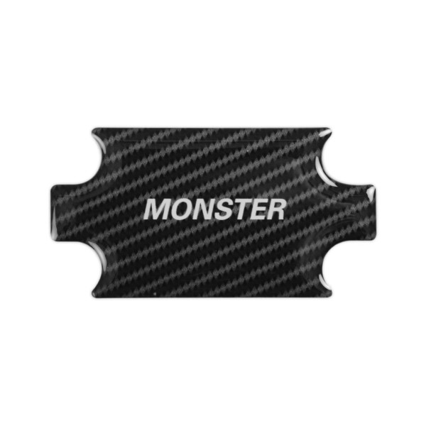 Red Dynamic Red Dynamic Carbon Fibre Yoke Pad for Ducati Monster models